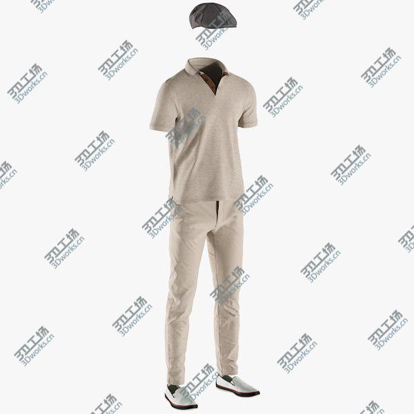 images/goods_img/20210312/3D Men's Polo with Pants, Shoes and Hat 8/1.jpg
